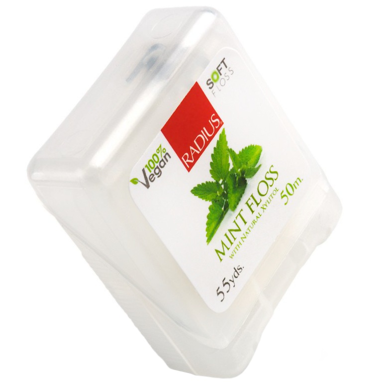  (Radius) Floss Vegan Xylitol Mint 55 Yds     , 312 